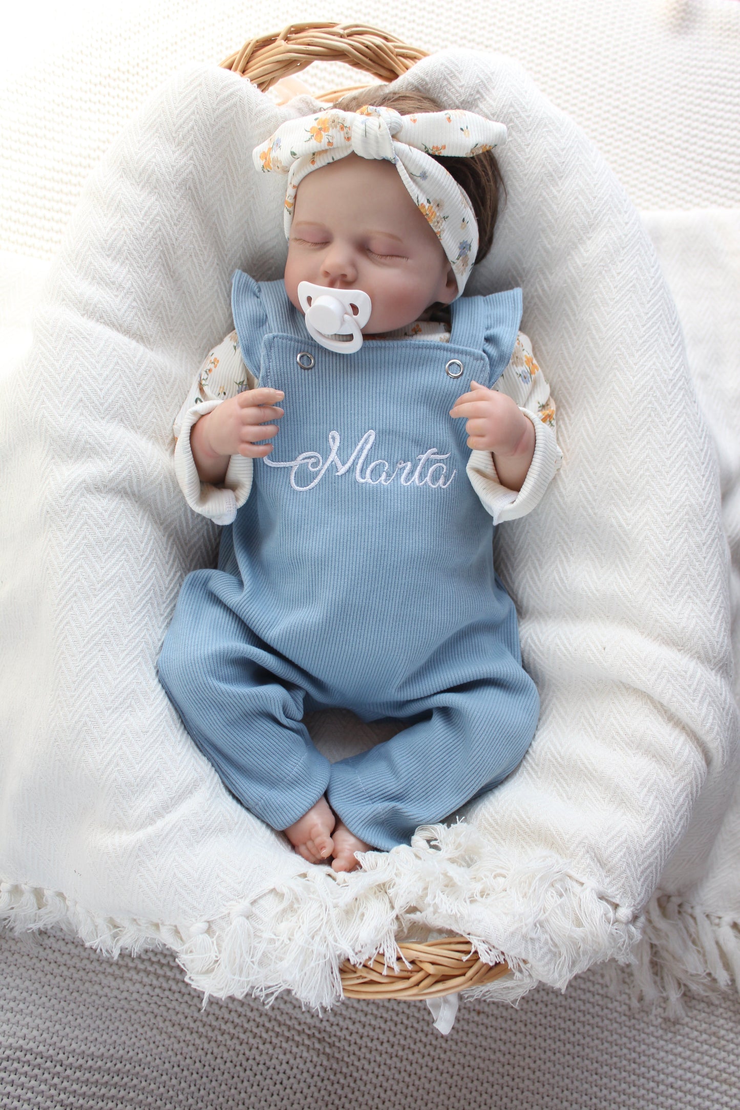 Individuell bestickbares Baby-Set| Ripp-Jersey Myawi-Kids