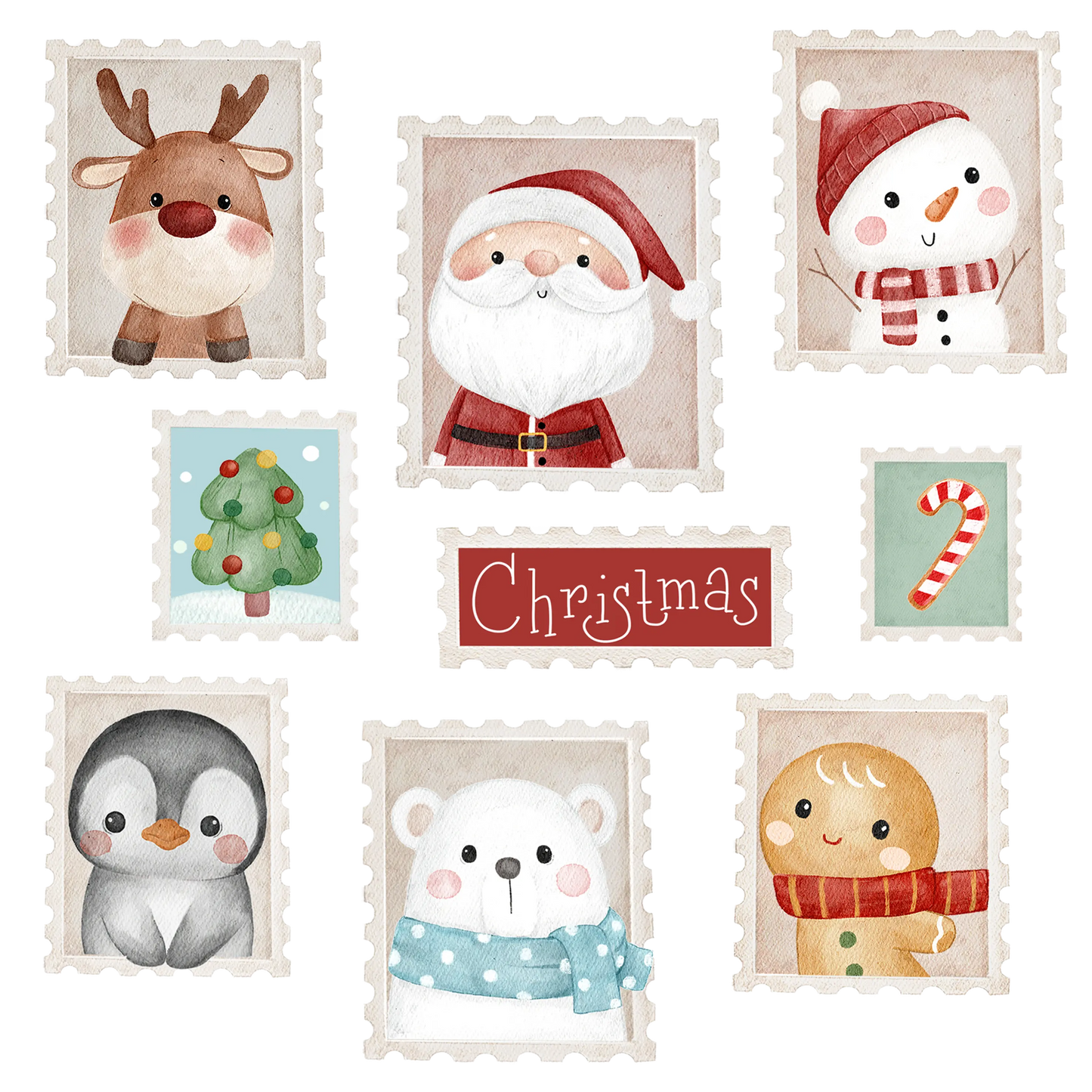 Bügelbild Weihnachten Myawi-Kids