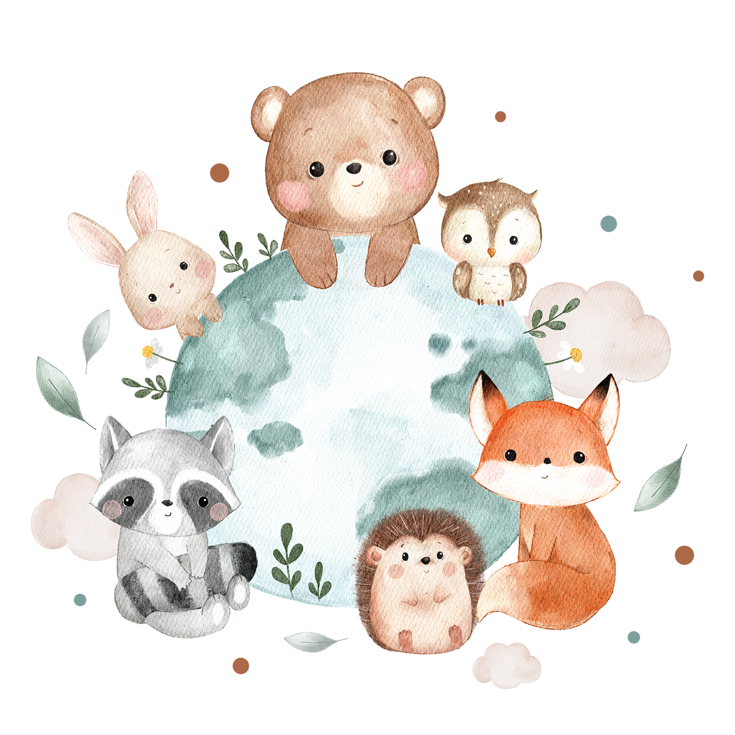 Personalisierbares Baby-Langarmshirt aus French Terry mit individuellem Namen