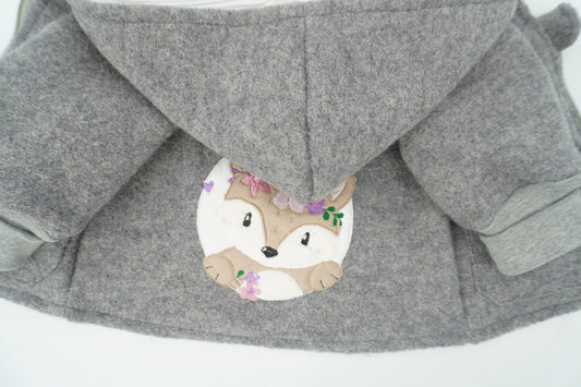 Walk Jacke für Babys und Kinder mit Applikation