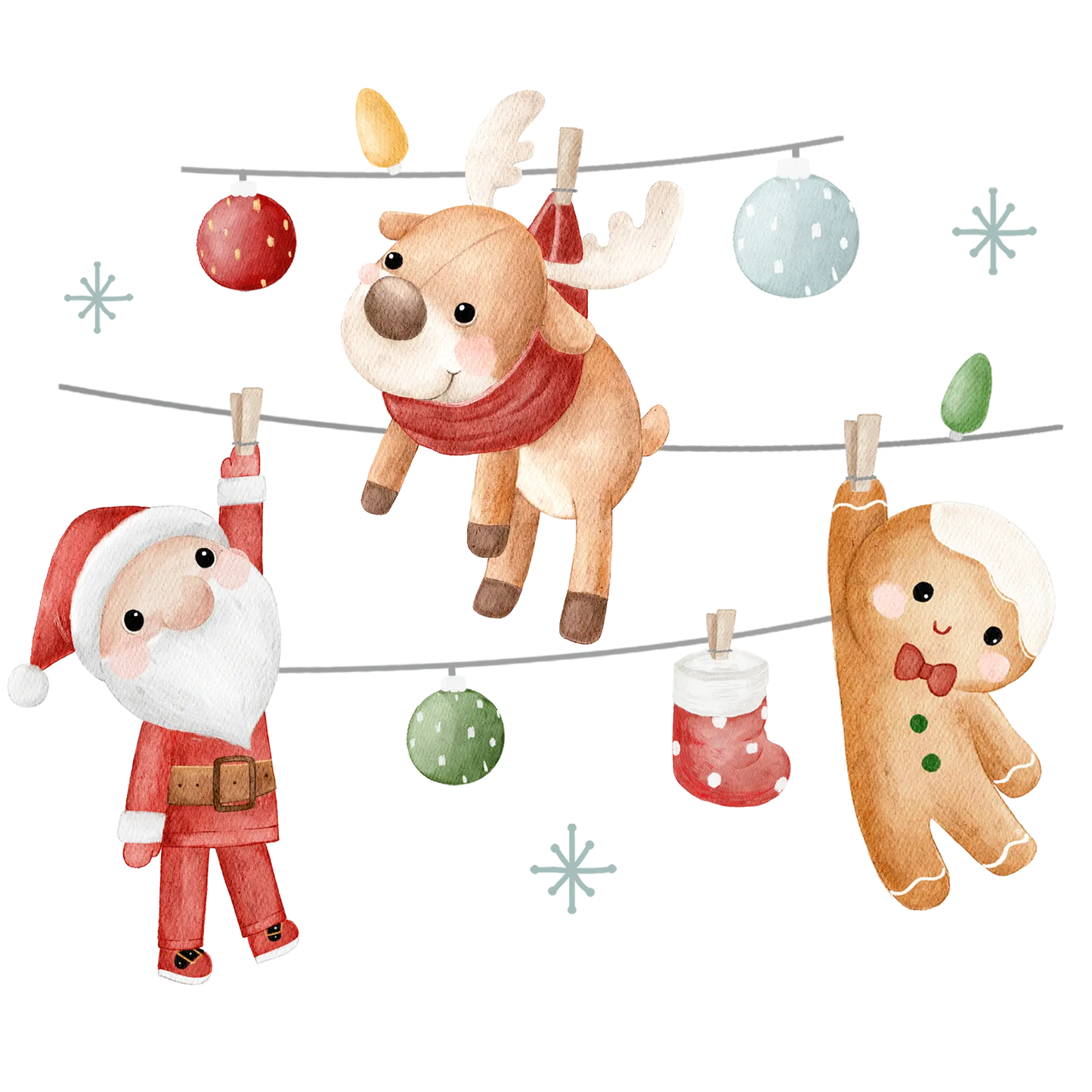 Bügelbild Weihnachten Myawi-Kids