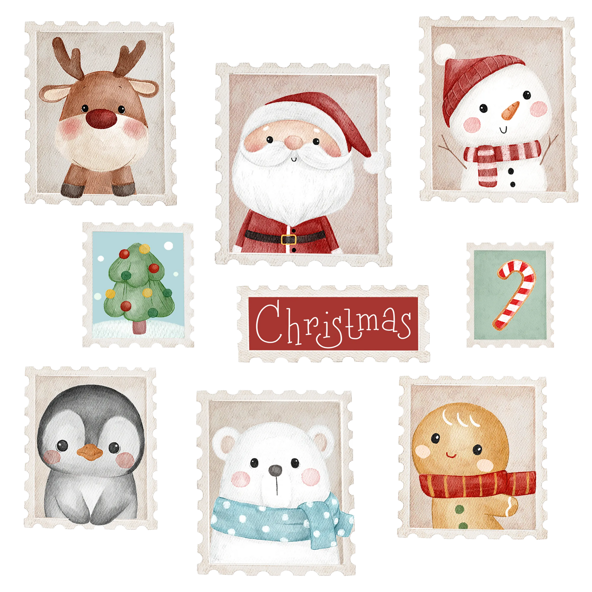 Bügelbild Weihnachten Myawi-Kids