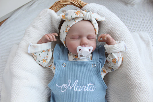 Individuell bestickbares Baby-Set| Ripp-Jersey Myawi-Kids