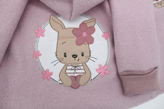 Walk Jacke/ zwei Applikationen Myawi-Kids