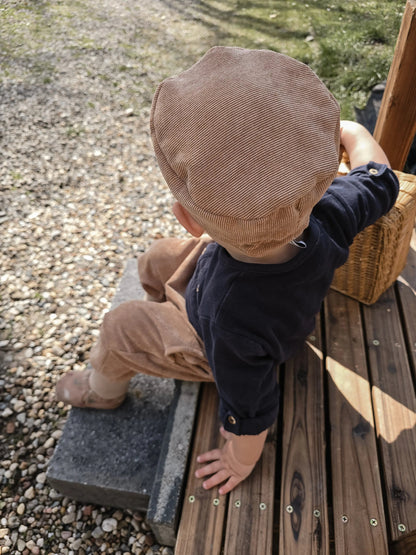 Cappy aus Cord für Kinder
