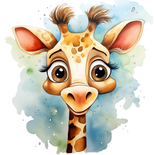 Bügelbild Giraffe Myawi-Kids