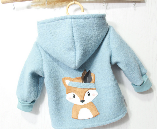 Walkjacke für Babys mit individueller Applikation
