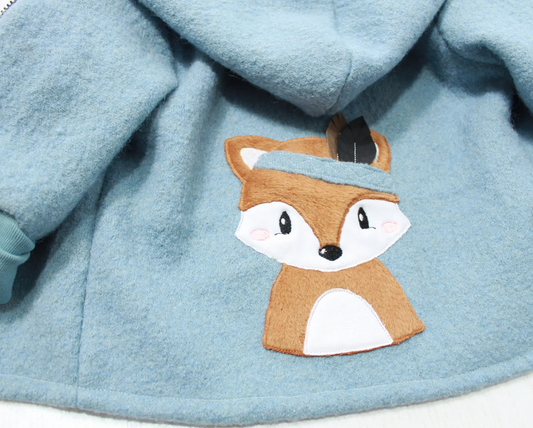 Walkjacke für Babys mit individueller Applikation