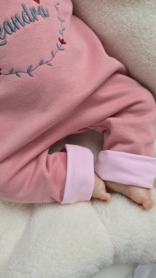 Baby Strampler bestickt | Sweat