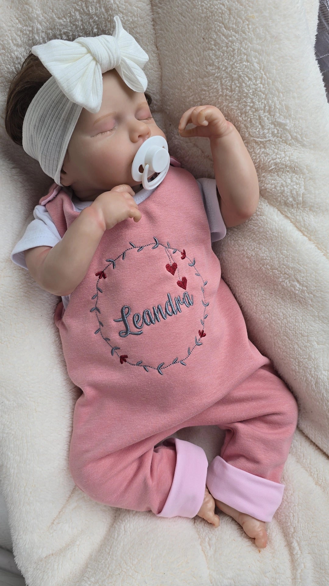 Baby Strampler bestickt | Sweat